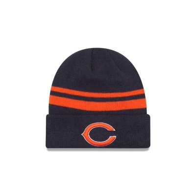 Blue Chicago Bears Hat - New Era NFL Cuff Knit Beanie USA3517068